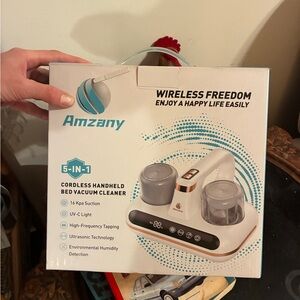 Amzany Cordless Handheld Bed Vacuum Cleaner